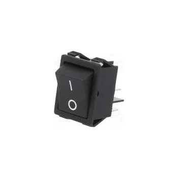vypínač ROCKER SPST-NO x2 pol 2 OFF-ON 16A/250VAC černá 20mΩ