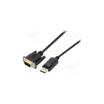 Video kabel Kabel DisplayPort 1.1 PVC černá