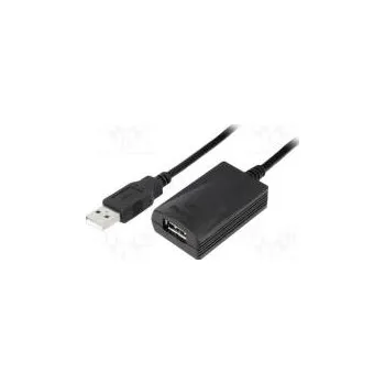 Elektrická zásuvka Repeater USB USB 2.0 USB A zásuvka, USB A vidlice 5m 480Mbps
