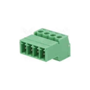 Rozpojovací svorkovnice 3,81mm póly 4 přímý zástrčka vidlice