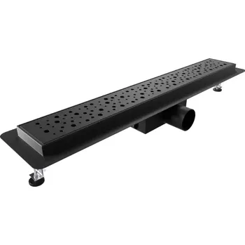 B-DRAINWELL 90 Black Odtokový podlahový žlab, bublinky