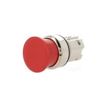 spínač Přepínač tlačítkový Stab.pol 1 22mm červená Podsv není IP67