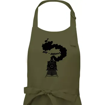 Kuchyňská zástěra Mašina - Hu - Pánská zástěra na vaření - Univerzální velikost ( Khaki )