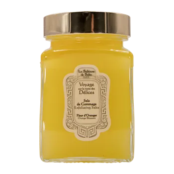 Koupelový olej La Sultane de Saba Exfoliating Salts - Orange Blossom Fragrance 300g
