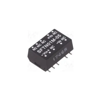 Převodník DC/DC 1W Uvst 10,8÷13,2V 5VDC Ivýst 200mA SMD 1,2g