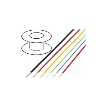 elektrický kabel Vodič FLRY-B licna Cu 1mm2 PVC fialová 60V 500m Třída 5