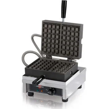 Vaflovač Vaflovač jednoduchý elektrický Krampouz EasyClean, sklopný 90°, 4x6 Fruit