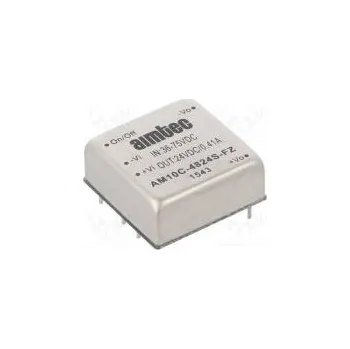 Měnič napětí Převodník DC/DC 10W Uvst 36÷75V 24VDC Ivýst 0,41A 1"x1"