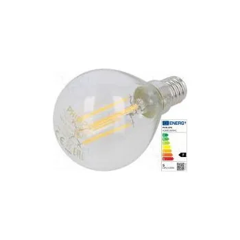 Žárovka Žárovka LED teple bílá E14 230VAC 470lm P 4,3W 2700K