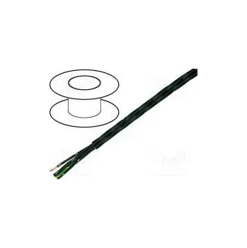 elektrický kabel Vodič HELUFLON®-FEP-6Y lanko Cu 3G0,75mm2 FEP černá 600V