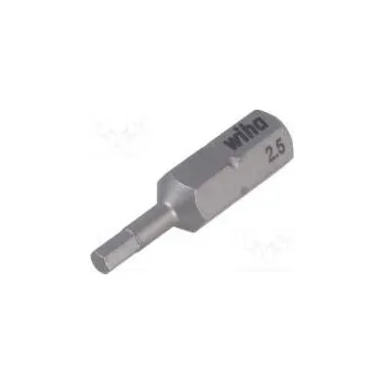 Bit Šroubovací bit 1/4" (C6,3mm) imbusový 25mm Ostří 2,5mm