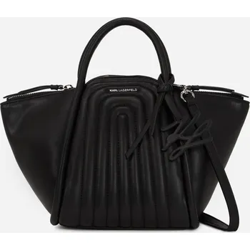Kabelka KABELKA KARL LAGERFELD K/WELLEN TOTE BLACK