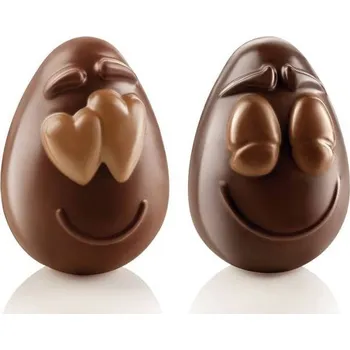 Forma na pečení Silikomart 70.610.99.0065 silikonová forma usměvavá vajíčka