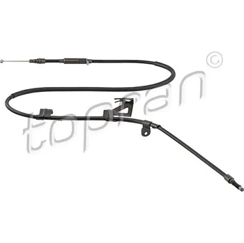 Lanko parkovací brzdy TOPRAN Tažné lanko, parkovací brzda 631 764