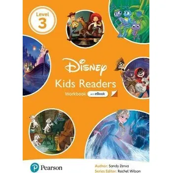 Učebnice Pearson English Kids Readers: Level 3 Workbook with eBook and Online Resources (DISNEY) - Sandy Zervas