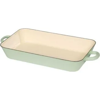 Hrnec Smaltovaný pekáč - 37 x 22 cm - zelený