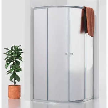 POINT 80x80 Grape Čtvrtkruhová sprchová zástěna