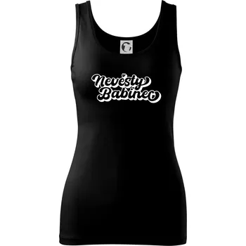 Dámské tričko Nevěsty babinec obrys - Dámské tílko - XS ( Černá )