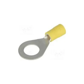 Elektrický konektor Zakončovací očko M10 Ø 10,5mm 2,5÷6mm2 krimpovací na kabel