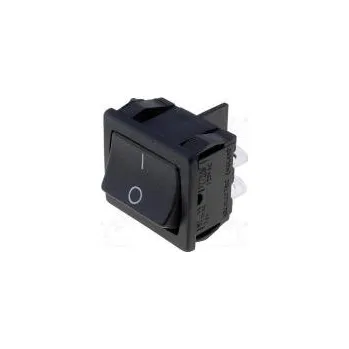 vypínač ROCKER DPST pol 2 OFF-ON 10A/250VAC 10A/28VDC černá není