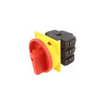 vypínač a zásuvka Přepínač vačkový hlavní Stab.pol 2 63A OFF-ON k vestavbě