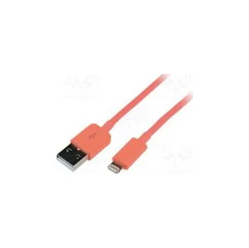 Datový kabel Kabel USB 2.0 USB A vidlice, vidlice Apple Lightning 1m