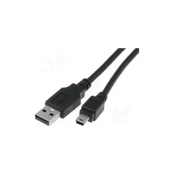 Datový kabel Kabel USB 2.0 USB A vidlice, USB B mini vidlice niklovaný 3m