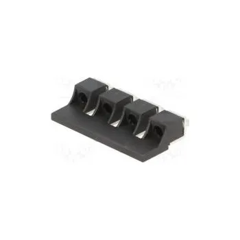 Šroubový můstek ZUG-10 póly 4 černá