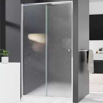 Sprchové dveře NICOL Chrom 145 grape Sprchové posuvné dveře do niky