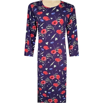 Dámské noční prádlo Dámská Noční Košile FOLTÝN DKHL 318 Velikost: S, Materiál: Dlouhý rukáv