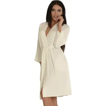 Dámský župan Dámský župan De Lafense Visa 544 cream velikost M