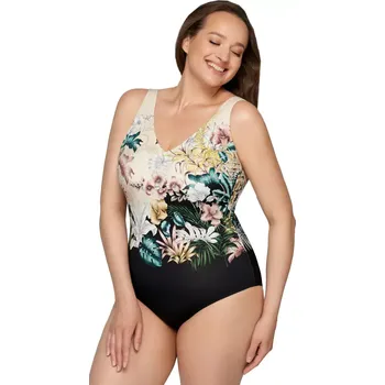 Dámské plavky Elegantní jednodílné plavky Marc&André L2308-P-491 vzor velikost 44C