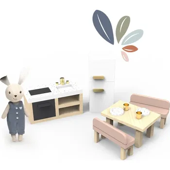 Domeček pro panenku Speedy Monkey Doll House Kitchen + 1 Character