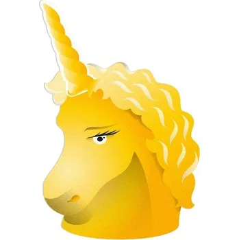 Reflective Berlin Reflective Decals - Unicorn - gold uni