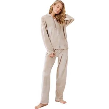 Dámské kalhoty Dámský hřejivý komplet Madlen Aurelle velikost L