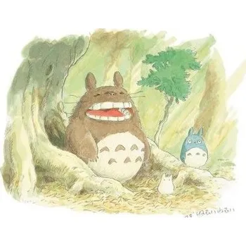 Maison Ghibli Watercolour Greeting cards 24 x 15,8 cm Spring - My Neighbor Totoro