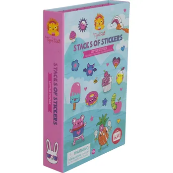 omalovánky Tiger Tribe Stacks of Stickers - Little Cuties