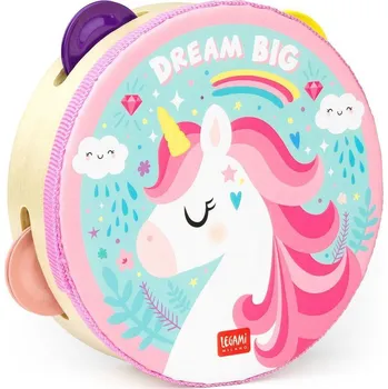 Hudební nástroj pro děti Legami Shake It Up - Tambourine - Unicorn