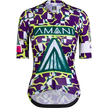 cyklistický dres Rapha Amani Women's Pro Team Training Jersey - Multicolour (Purple) M