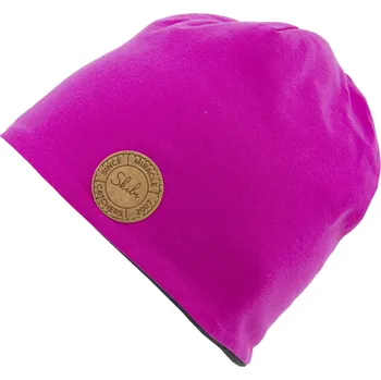 Čepice Skibi Dětká čepice Magnus-dark pink