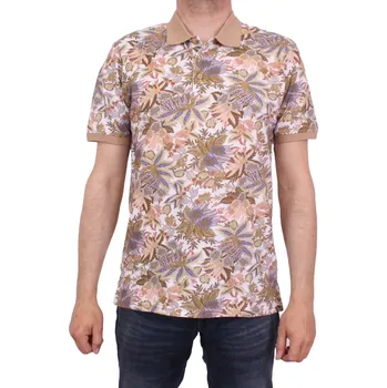 Pánské tričko Pánská polokošile s krátkým rukávem M.X.O. 82530 moka velikost M