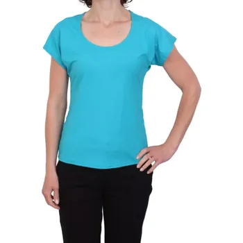 Dámské tričko Dámské tričko Babell Inea s krátkým rukávem tyrkys velikost L