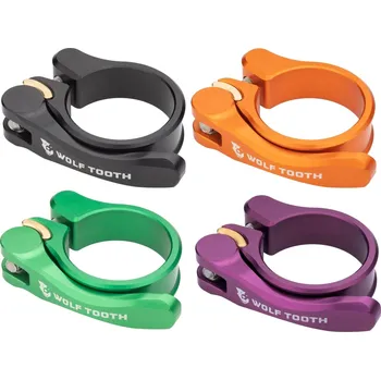 Sedlovka Wolf Tooth Seatpost Clamp QR 34.9 mm fialová