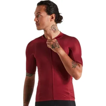 cyklistický dres Specialized Men's SL R Logo Jersey SS - maroon XS