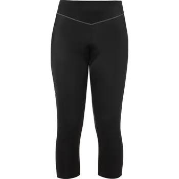 Cyklistické kalhoty Vaude Women's Active 3/4 Pants - black uni S