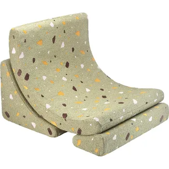 dětská židle Wigiwama Terrazzo Moss Moon Chair