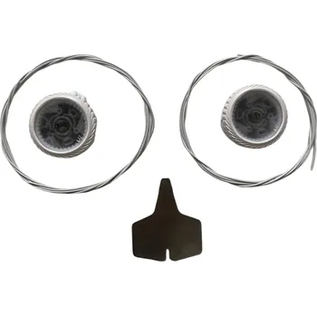 Pánské cyklistické tretry Specialized Boa Li2 Dual Pull Dial A Kit L&R Pre-Laced - white uni