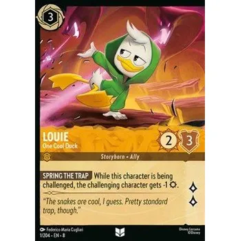 Karetní hra Louie - One Cool Duck (V.2) 001/204 - Reign of Jafar Typ karty: Foil