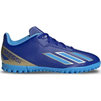 Turfy Chlapecké fotbalové kopačky turfy ADIDAS-X Crazyfast Messi Jr TF lucid blue/blue burst/cloud white Modrá 38 2/3