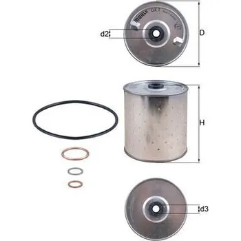 Olejový filtr Olejový filtr MAHLE OX 1D